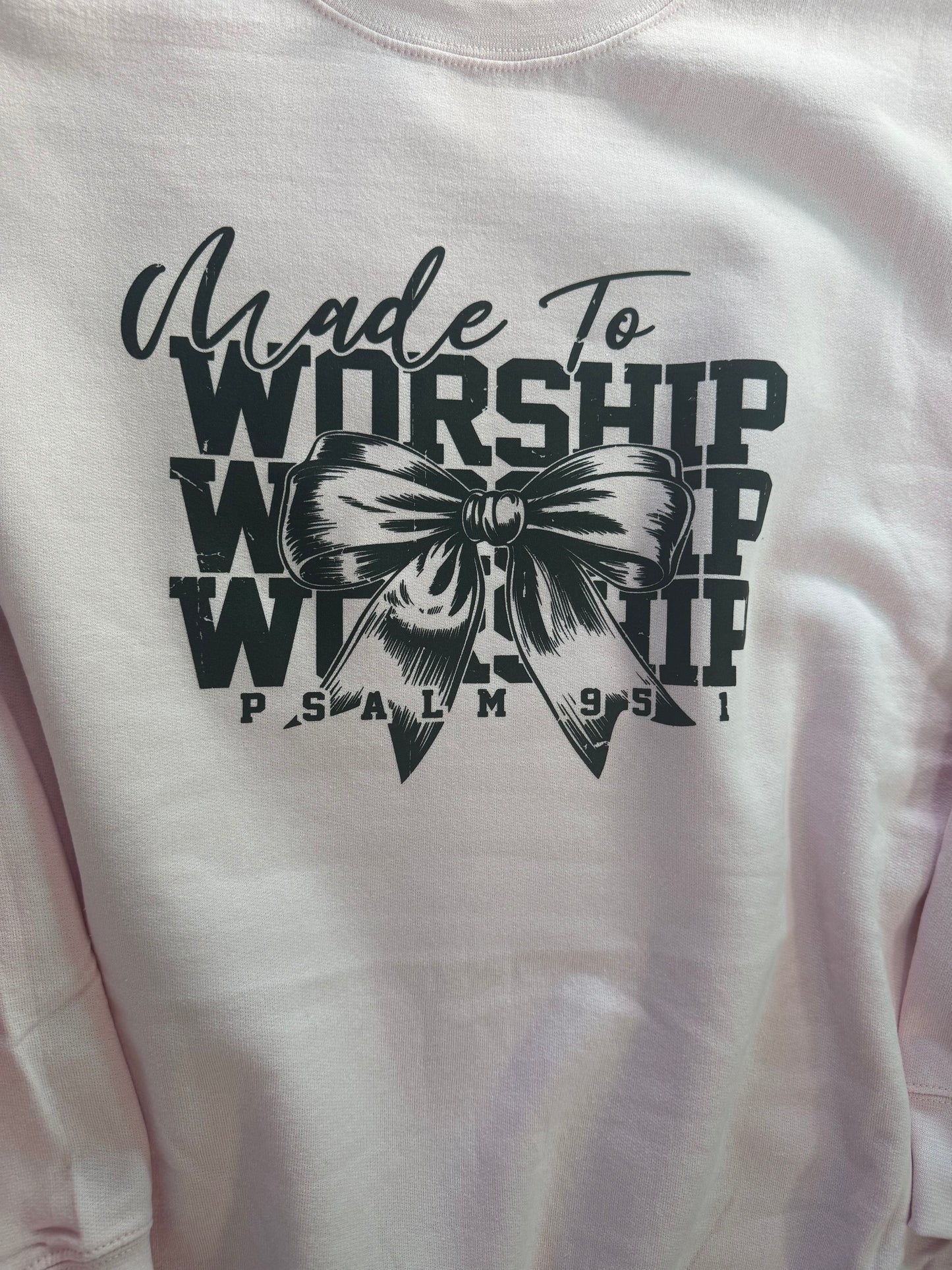 Made to worship crewneck