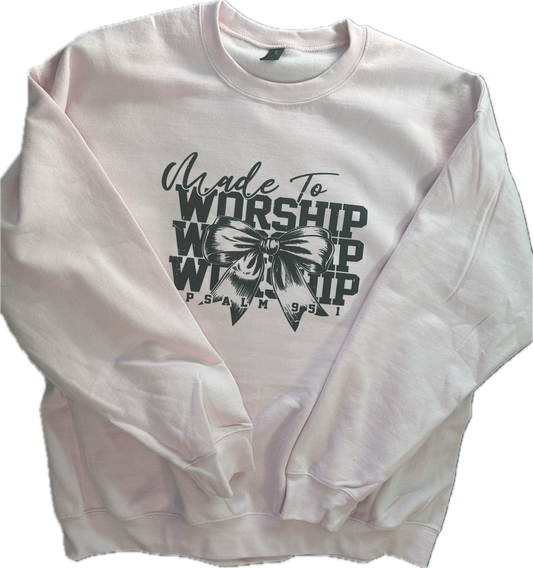 Made to worship crewneck